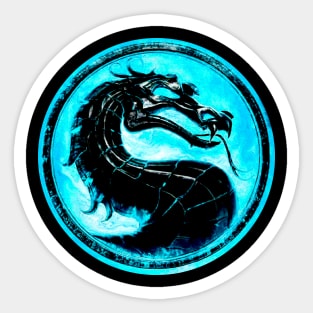 Mortal Ice Blue Sticker